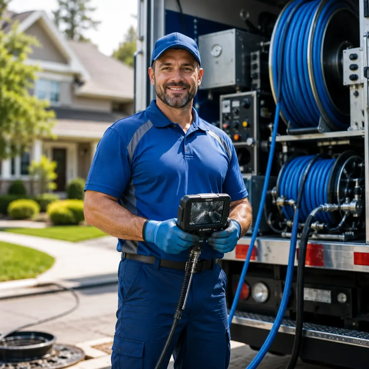 Local outdoor drain cleaning specialists in Lee, IL